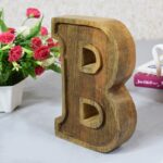 Zeb Text & Numbers Letter Block - Chic Decora