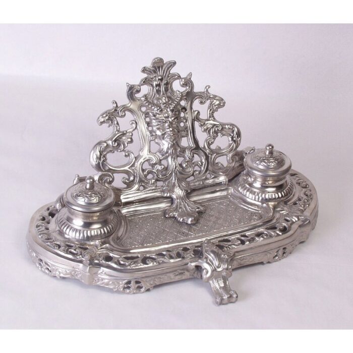 Estabrook Decorative Double Inkwell - Chic Decora