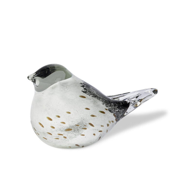 5.5 In Speckled Glass Bird - Chic Decora