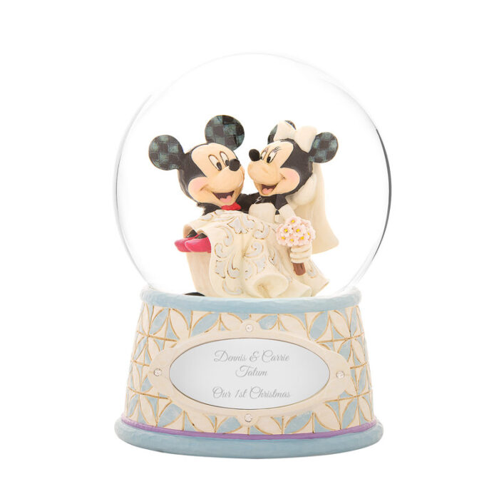 Disney Traditions Mickey’ and Minnie Wedding Figurine 6.6in H - Chic Decora