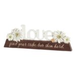 Chris Text & Numbers Letter Block - Chic Decora