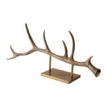 Aluminum Tabletop Antler - Chic Decora