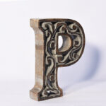 Zeb Text & Numbers Letter Block - Chic Decora