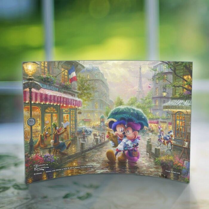 Disney ‘Mickey Mouse and Minnie Mouse’ Curved Acrylic Print - Chic Decora