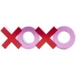 Xoxo Acrylic Mirror Block - Chic Decora