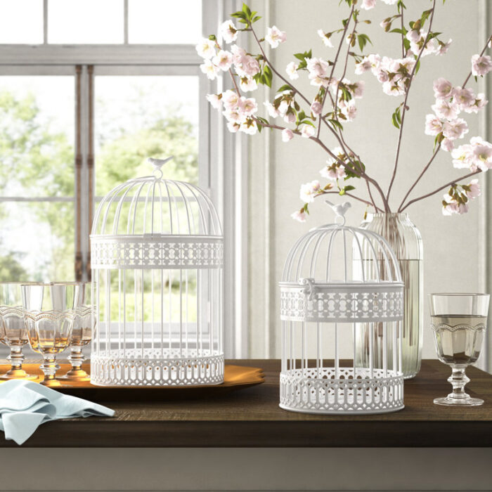 Erick Decorative Bird House Or Cage - Chic Decora