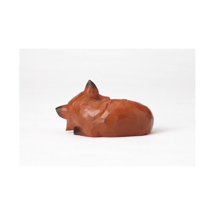 Jim Shore Heartwood Creek Fox Sleeping Mini Figurine 1.6in H - Chic Decora