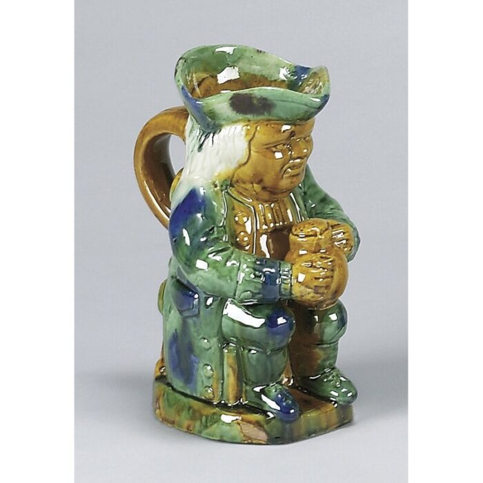 Estevez Majolica Style John Bull Figurine - Chic Decora