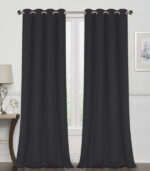 Edmondson Polyester Curtain Pair (Set of 2) - Chic Decora