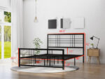 Venice Metal Platform Bed - Chic Decora