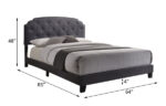 Scribner Upholstered Bed - Chic Decora