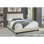 Timaeus Upholstered Standard Bed - Chic Decora