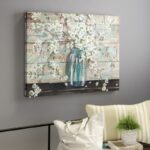 ” Blossoms In Mason Jar ” by Tre Sorelle - Chic Decora