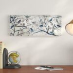 ” ‘Blue Birch’ Painting Print ” by Julia Purinton - Chic Decora