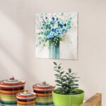 ” Sea Isle Wildflowers ” Painting Print - Chic Decora