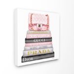 ” High Fashion Bookstack Padded Bag “ - Chic Decora