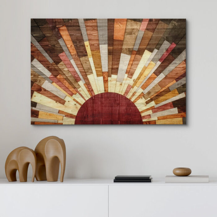 “Painted Desert” Print on Canvas by Silvia Vassileva - Chic Decora