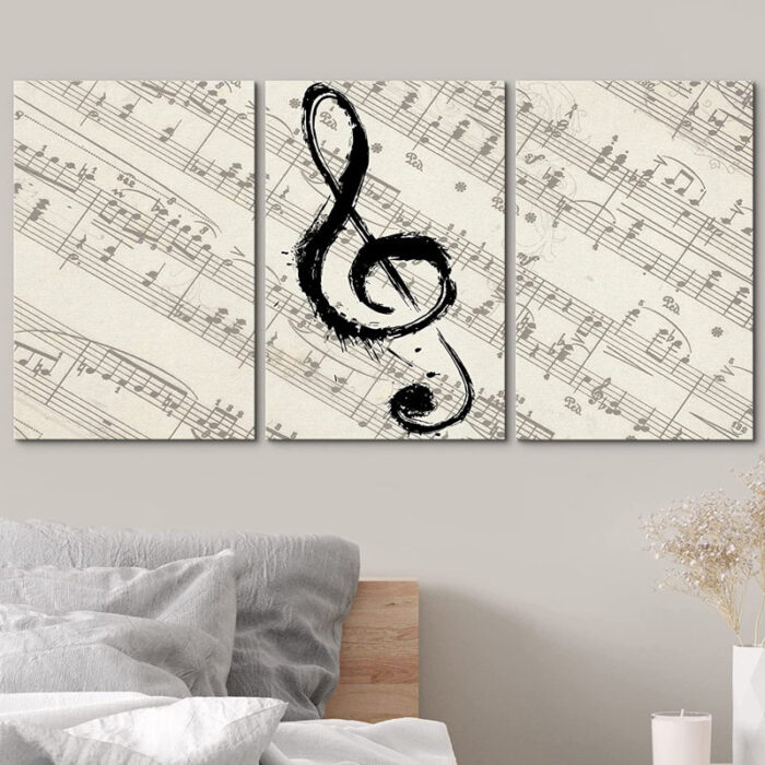 ” Piano Keys And Music “ - Chic Decora