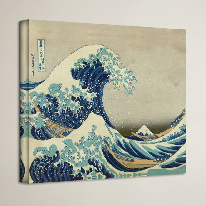 ” The Great Wave Of Kanagawa ” by Katsushika Hokusai - Chic Decora