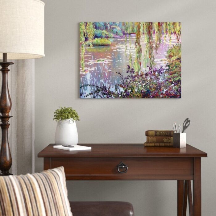 ” Homage To Monet ” by David Lloyd Glover - Chic Decora