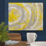 ” Yellow Aura ” by Erin Ashley - Chic Decora