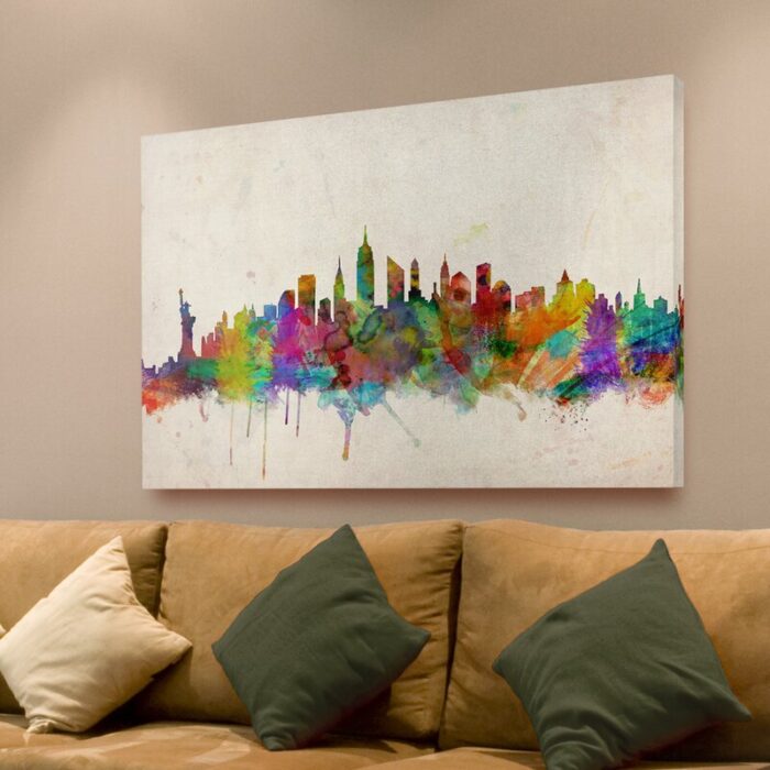 ” New York Skyline ” by Michael Tompsett - Chic Decora