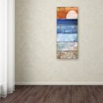 Beach Moonrise II by Color Bakery – Wrapped Canvas Print - Chic Decora