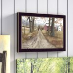 The Road Home Framed Wall Art for Living Room, Home Wall Decor Framed Print by Billy Jacobs - Chic Decora