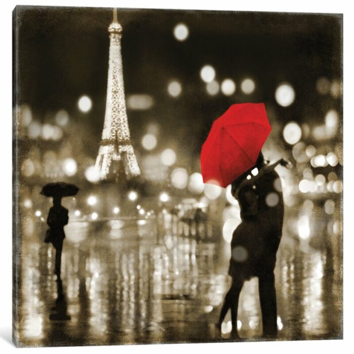 ” A Paris Kiss ” by Kate Carrigan - Chic Decora