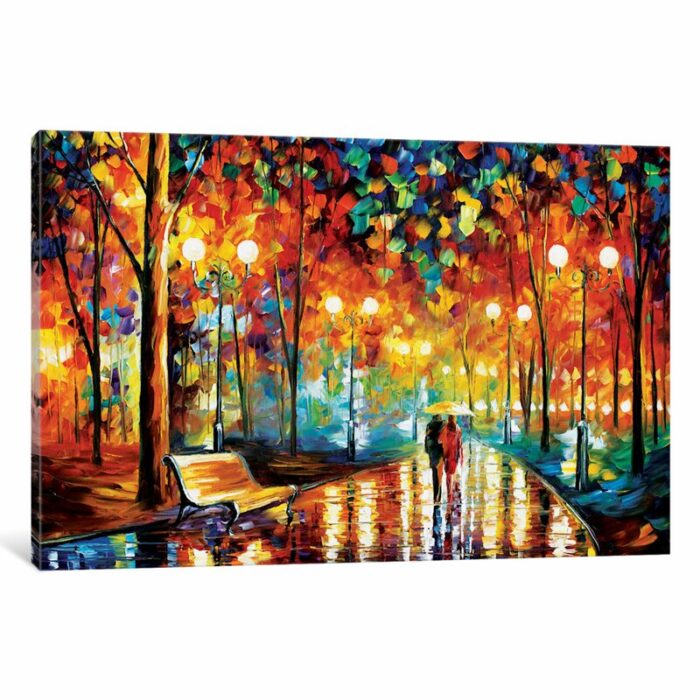 ” Rain ” by Leonid Afremov - Chic Decora