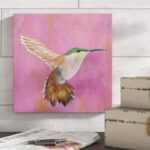 ” Sweet Hummingbird I ” by Mehmet Altug Painting Print - Chic Decora