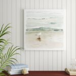 ” Seagull Cove I ” by Victoria Borges Painting Print - Chic Decora