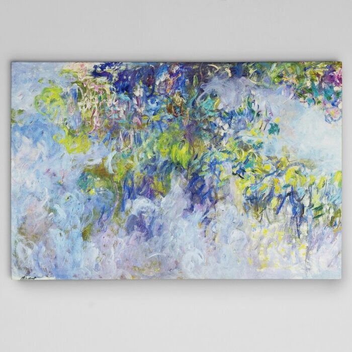 Milesburg ” Waterlilies: Morning With Weeping Willows ” by Claude Monet - Chic Decora