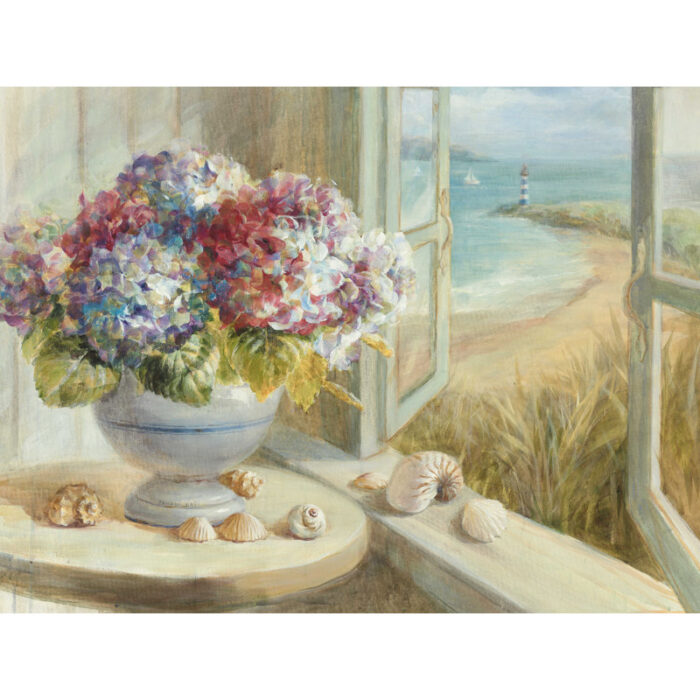 ” Coastal Bouquet Crop ” by Danhui Nai - Chic Decora