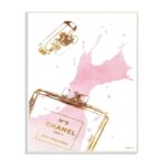 ” Perfume Bottle Splash ” by Amanda Greenwood - Chic Decora