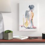 ” Colorful Shadows I ” by Jennifer Paxton Parker Painting Print - Chic Decora