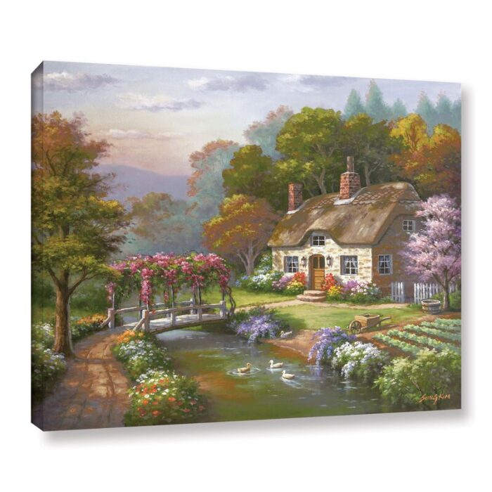 ” Cottage Garden ” by Cora Niele - Chic Decora