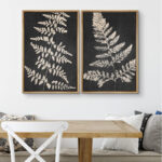 ” Linen Fern I ” by Vision Studio - Chic Decora