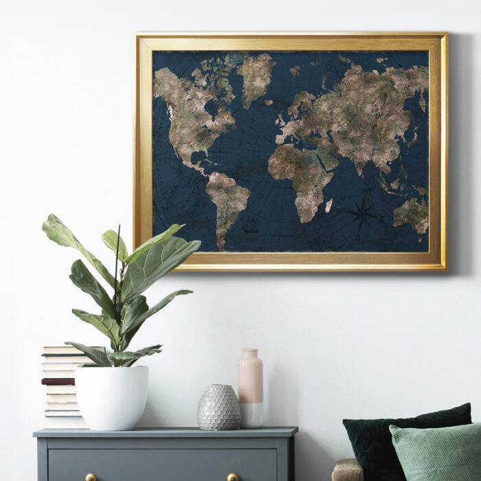 ” Old World Map ” by Pela Studio - Chic Decora