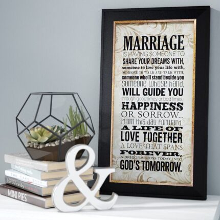 ” Marriage “ - Chic Decora