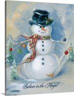 Sagefield ” Snowman Magic ” by Susan Comish - Chic Decora