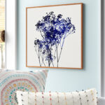 ” Babys Breath Indigo ” by Garima Dhawan - Chic Decora