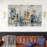 ” Yellow Morning In Forest Panorama “ - Chic Decora