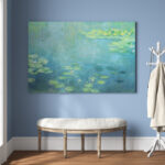 ” Waterlilies ” by Claude Monet Painting Print - Chic Decora