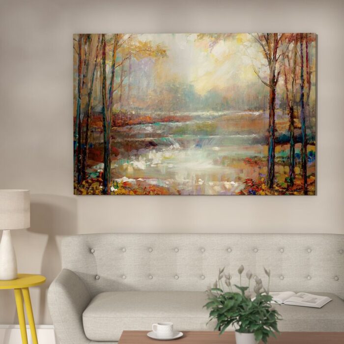 Magical Spring by Ruane Manning – Wrapped Canvas Print - Chic Decora