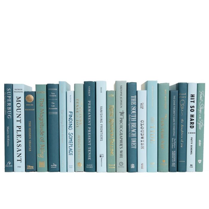 Modern Gulf Breeze Dust Jackets: Color By the Foot - Chic Decora