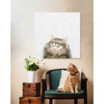 Cat 9 Painting on Canvas - Chic Decora