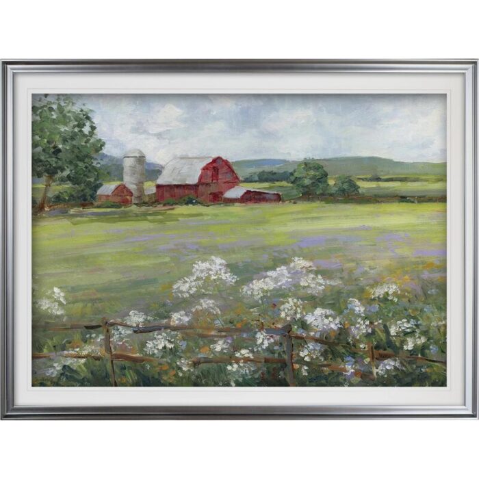 ” Barn At Dusk “ - Chic Decora