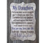 ” My Daughter “ - Chic Decora