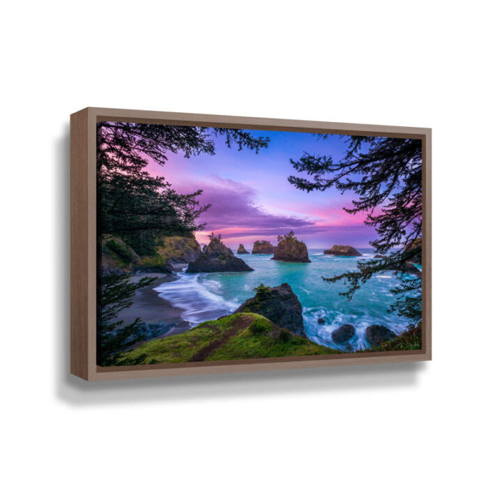 ” Secret Beach Sunrise Oregon “ - Chic Decora